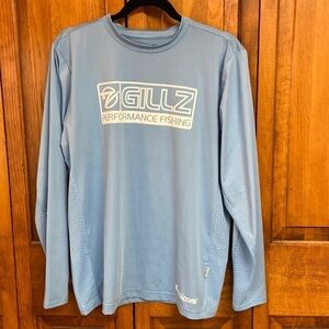 Gillz Performance Fishing Long-sleeved Vented Tee Small
